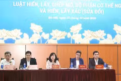 El Ministerio de Salud de Vietnam informa sobre el proyecto de ley. (Foto: sggp.org.vn)