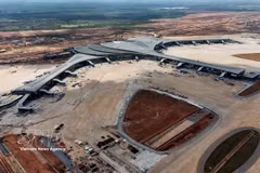 El Aeropuerto Internacional de Long Thanh se encuentra actualmente en construcción y se espera que esté operativo a finales de 2026. (Foto: VNA)