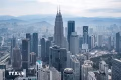 Edificios en Kuala Lumpur, Malasia (Foto ilustrativa: AFP/VNA)