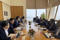 Panorama de la reunión (Foto: moit.gov.vn)