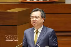 El miembro del Buró Político, secretario del Comité Central del PCV y jefe de su Comisión de Políticas y Estrategias, Nguyen Thanh Nghi (Foto: VNA)