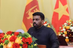 El presidente de Sri Lanka, Anura Kumara Dissanayaka (Foto: VNA)