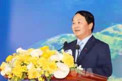 El secretario del Comité partidista de la provincia de Tuyen Quang, Hau A Lenh (Foto: VNA)