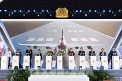 Acto de inauguración (Fuente: VNA)