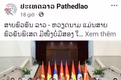 La publicación aparece en la página oficial de Facebook de KPL. (Foto: VNA)