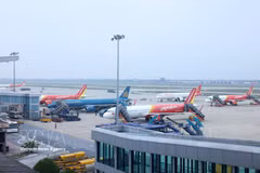 Aeropuerto de Noi Bai, en Hanoi (Foto ilustrativa: VNA)