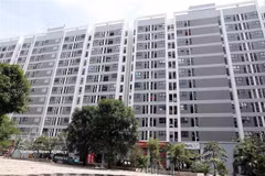 Una zona de viviendas sociales en el barrio My Hao, provincia de Hung Yen (Foto: VNA)