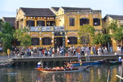 El antiguo casco de Hoi An, en Da Nang, atrae a muchos turistas (Foto: VNA)