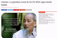 Arículo publicado en el sitio web de Resumen Latinoamericano (Foto: captura de pantalla)