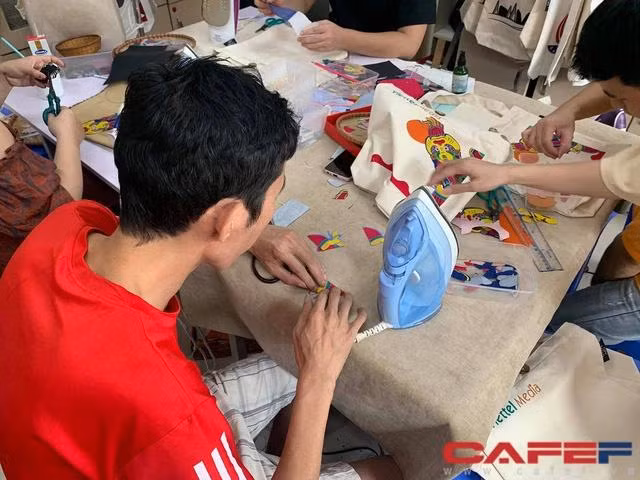 Vun Art, hogar para personas con discapacidad. (Fuente: cafef.vn)