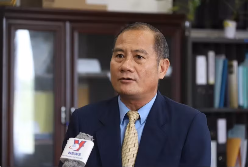El director general de la agencia de noticias laosiana Khaosan Pathet Lao (KPL), Khampheuy Philapha. (Foto: VNA)