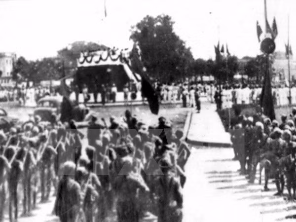 La plaza de Ba Dinh, Hanoi, en el Día de la Independencia (2 de septiembre), (Fuente: VNA)