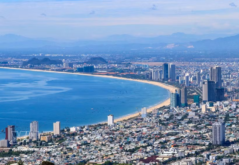 Una vista de la ciudad de Da Nang. (Fuente: VNA)
