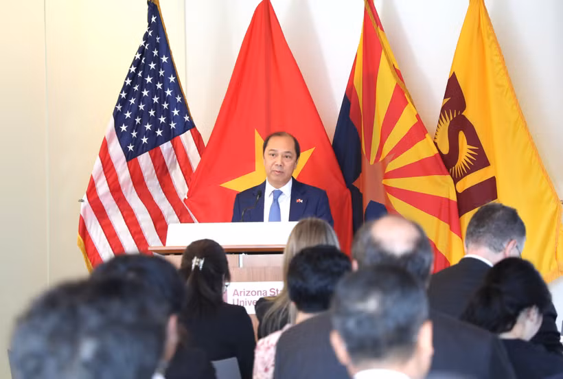 El embajador vietnamita en Washington, Nguyen Quoc Dung. (Fuente: VNA)