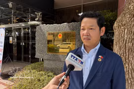 Tran Trung Kien, secretario general de la Asociación para la Promoción de la Cooperación Económica Vietnam-Japón (VJECPA), en una entrevista concedida a la Agencia Vietnamita de Noticias. (Foto: VNA)