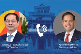 Vicepremier y canciller vietnamita conversa con secretario de Estado de EE.UU.