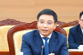 El ministro de Finanzas, Nguyen Van Thang, habla en el evento. (Foto: Ministerio de Finanzas)