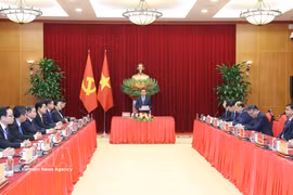 Panorama de la reunión. (Foto: VNA)
