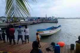 Un pequeño puerto en las Islas del Maíz. (Fuente: La Prensa)