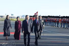 Máximo dirigente vietnamita y rey de Dinamarca reafirman compromiso de fortalecer lazos bilaterales