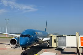 Un avión de Vietnam Airlines. Foto: VNA