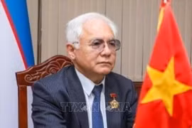 Alisher Mukhamedova, presidente de la Asociación de Amistad Uzbekistán-Vietnam. (Foto: VNA)