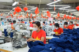 Los textiles figuran entre los principales productos que Vietnam exporta a Bélgica. (Foto: VNA)