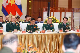 Delegados vietnamitas en la reunión. (Foto: VNA)