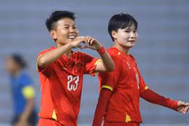 La selección femenina de fútbol de Vietnam clasifica a la Copa Asiática 2026. (Foto: laodong.vn)