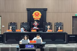 El jurado anuncia el veredicto. Foto: VNA