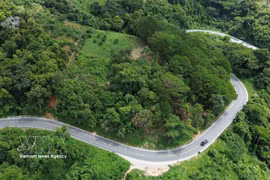 La imponente belleza del paso Ngoan Muc en provincia de Lam Dong