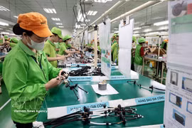 Empresa de IED genera empleos estables para los trabajadores. (Foto: VNA)