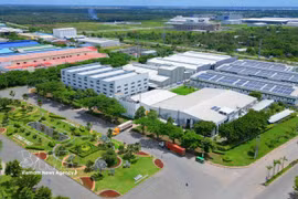 Vista de un parque industrial inteligente y sostenible. (Foto ilustrativa: VNA)