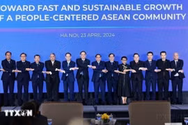 El primer ministro Pham Minh Chinh asiste al Foro del Futuro de la ASEAN 2024. (Foto: VNA)