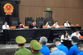 En el juicio. Foto: VNA