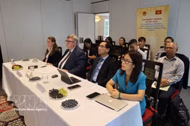 Los delegados en el evento. (Foto: VNA)