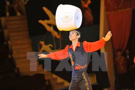 Clausuran Festival internacional de Circo 2016 en Vietnam