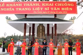 Inauguran obra conmemorativa a combatientes caídos en Cambodia