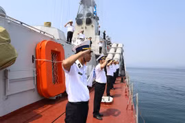 Buque vietnamita participa en ejercicios navales de ADMM+