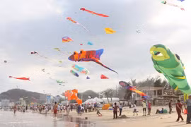 Festival internacional de papalote abierto en Vietnam