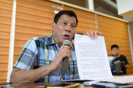 Presidente electo de Filipinas nomina miembros de gabinete