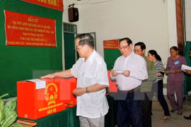 Publican varias provincias vietnamitas resultados preliminares de elecciones
