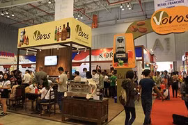 En Ciudad Ho Chi Minh Feria internacional de Café y Postres