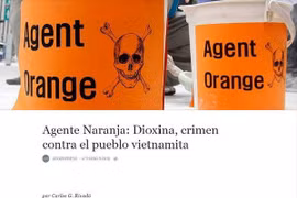 ArgenPress: Dioxina, crimen contra el pueblo vietnamita