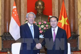Presidente de Vietnam recaba inversión de Singapur