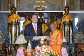 Presidente de Vietnam concluye visita estatal a Camboya