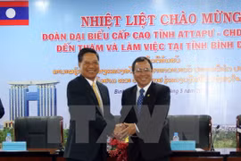 Provincias de Vietnam y Laos robustecen cooperación en inversión