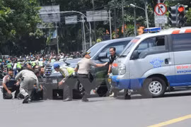 Ninguna víctima vietnamita en cadena de explosivos en Yakarta