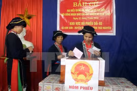 Participación de votantes llegó a 98,77% en Vietnam