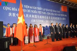 Nutrida participación en ceremonia por aniversario 66 de nexos Vietnam- China